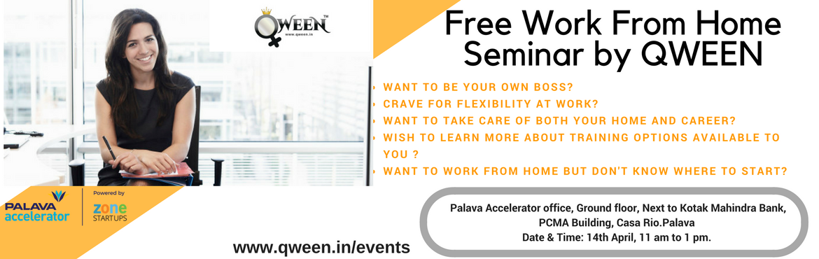 Event-Free Work From Home Seminar by  QWEEN- Palava City- April 14th 2018-Image